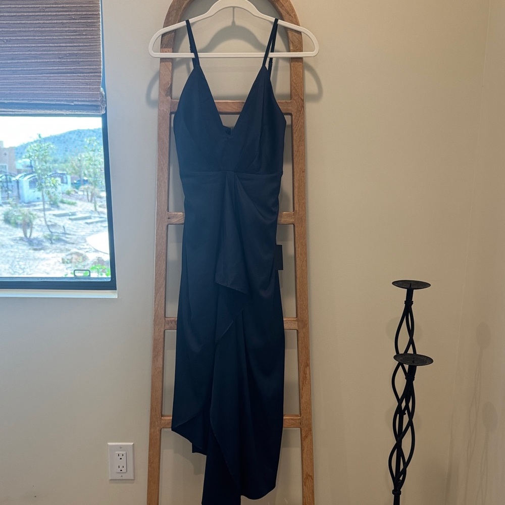 Elegant dark blue  Evening Dress